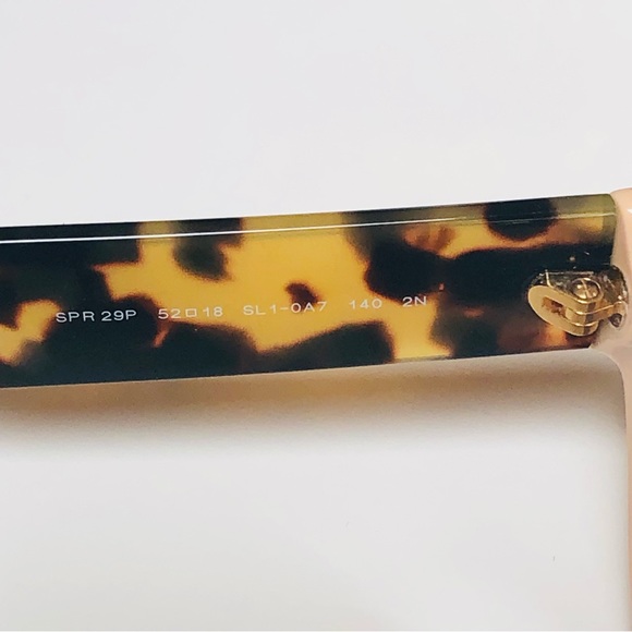 Prada Two Tone Cat Eye Tortoiseshell Sunglasses - Picture 4 of 13